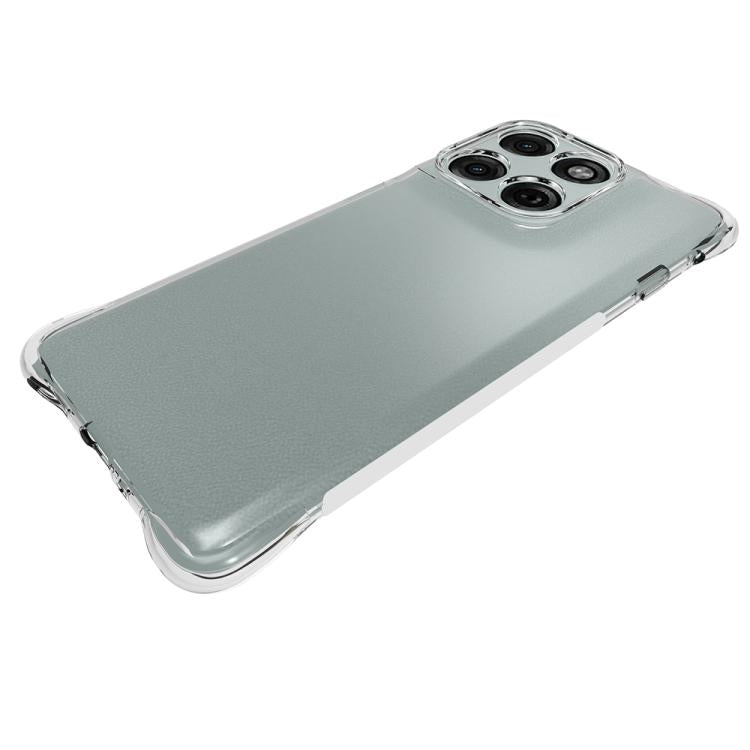 For Motorola Edge 5G 2025 Shockproof Non-slip Thickening TPU Phone Case - Transparent