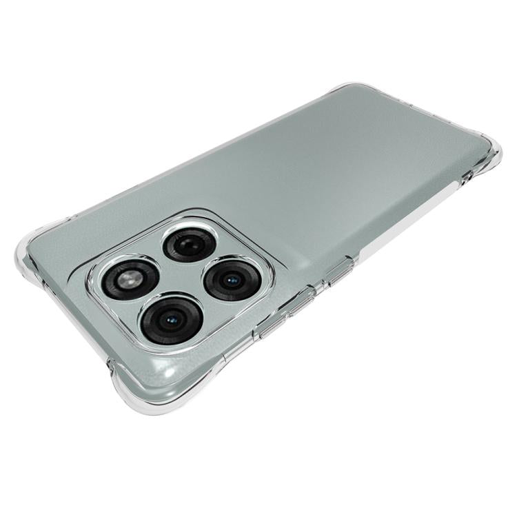 For Motorola Edge 5G 2025 Shockproof Non-slip Thickening TPU Phone Case - Transparent