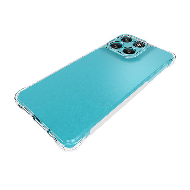 For Motorola Moto G100 5G Shockproof Non-slip Thickening TPU Phone Case - Transparent
