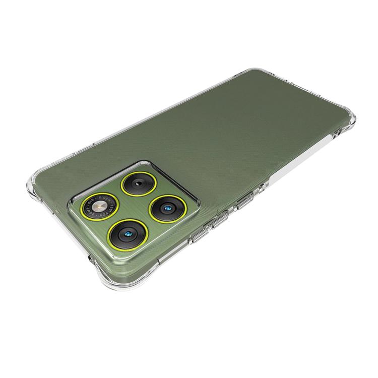 For Motorola Edge 70 / Moto X70 Air 5G Shockproof Non-slip Thickening TPU Phone Case - Transparent