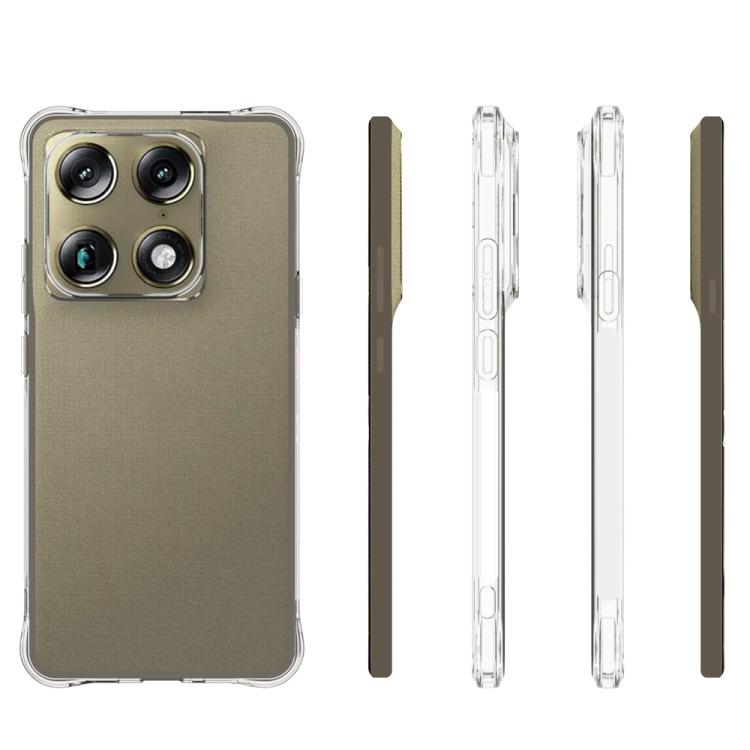 For Motorola Signature 5G Shockproof Non-slip Thickening TPU Phone Case - Transparent