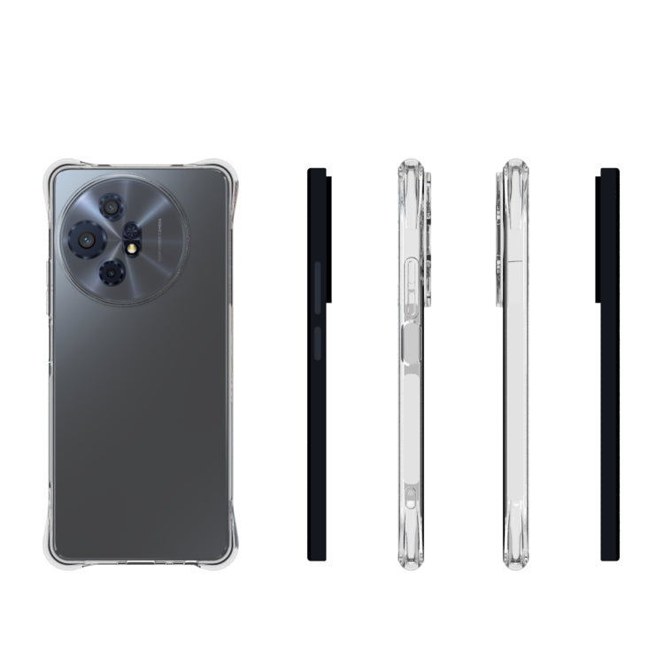 For TCL 50 XL / 50 XL Nxtpaper Shockproof Non-slip Thickening TPU Phone Case - Transparent