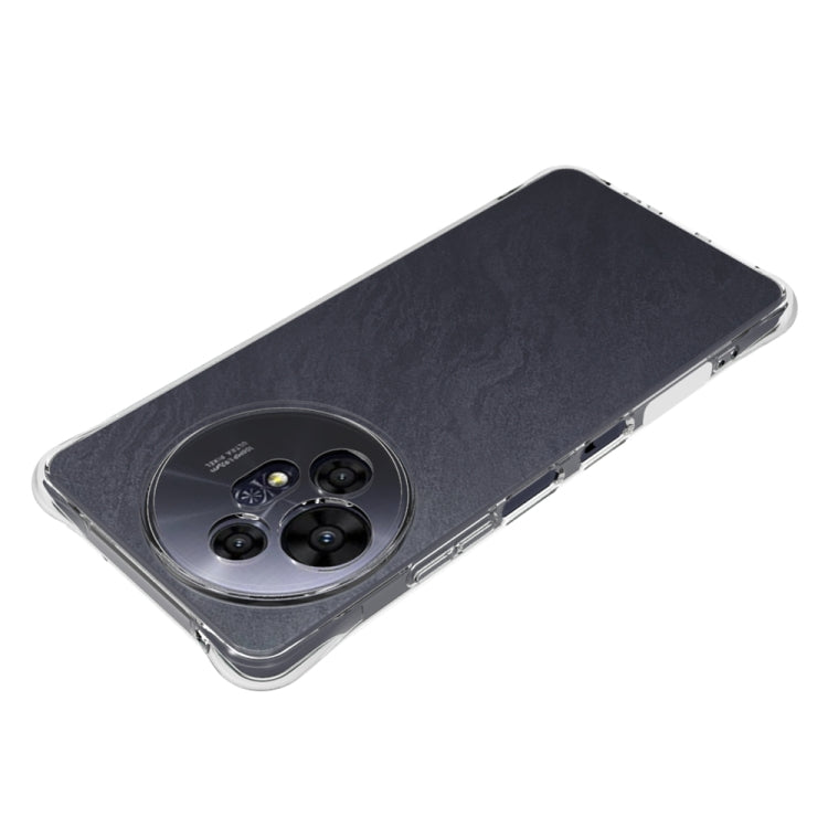 For TCL 50 NxtPaper Shockproof Non-slip Thickening TPU Phone Case - Transparent