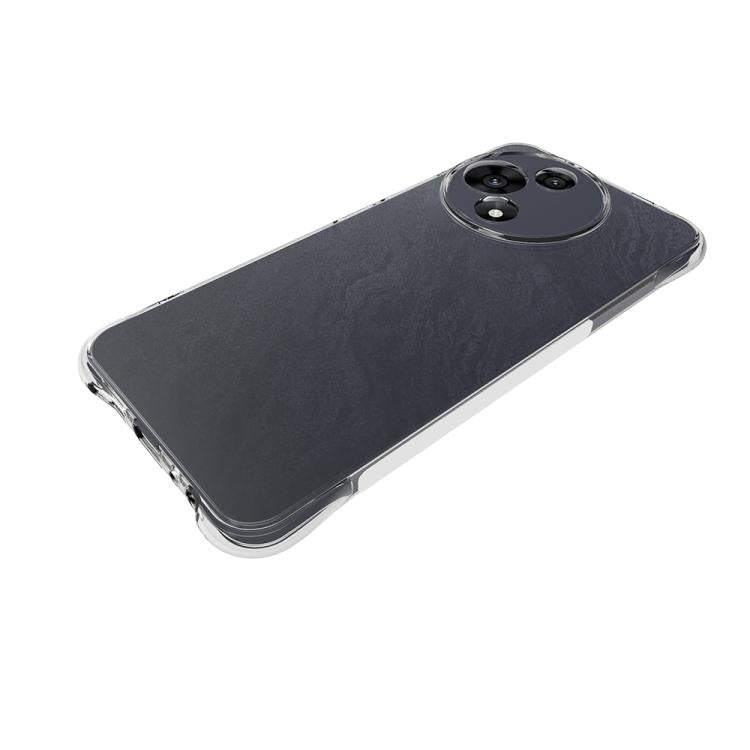 For TCL 60R 5G Shockproof Non-slip Thickening TPU Phone Case - Transparent