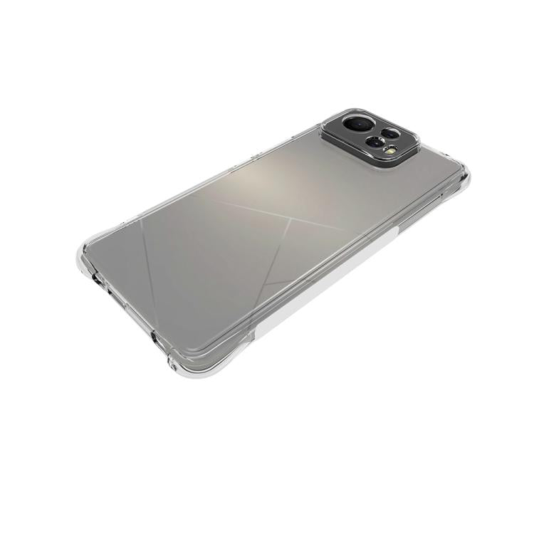 For Asus Zenfone 12 Ultra Shockproof Non-slip Thickening TPU Phone Case - Transparent
