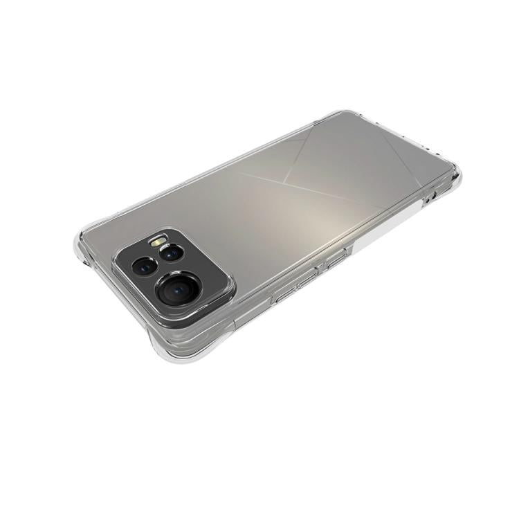 For Asus Zenfone 12 Ultra Shockproof Non-slip Thickening TPU Phone Case - Transparent