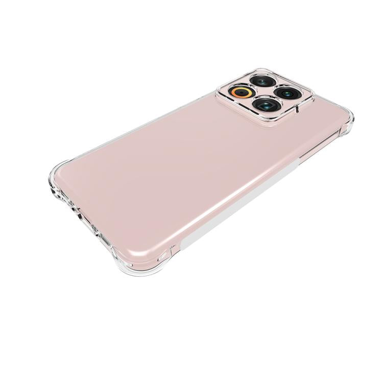 For Meizu 22 5G Shockproof Non-slip Thickening TPU Phone Case - Transparent