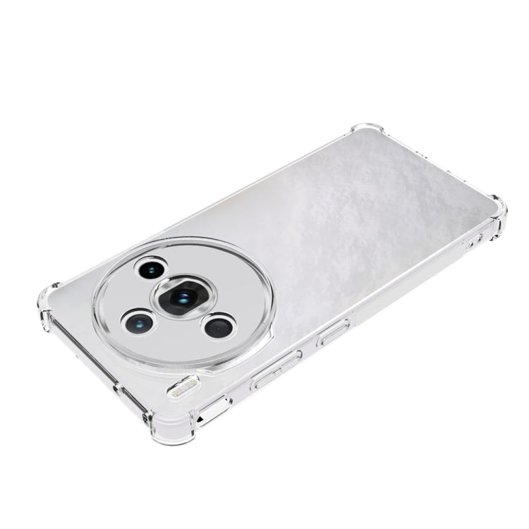 For ZTE nubia Z60S Pro Shockproof Non-slip Thickening TPU Phone Case - Transparent