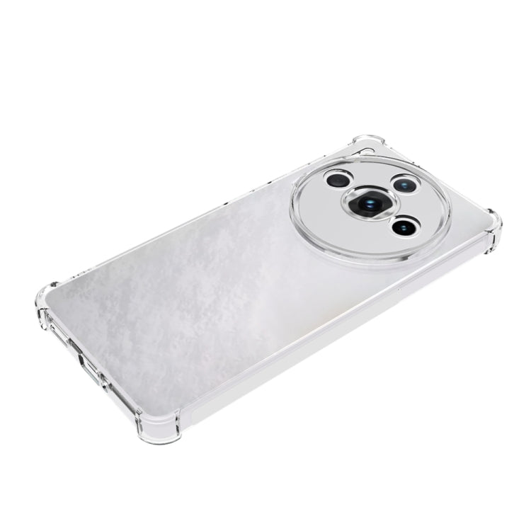 For ZTE nubia Z60S Pro Shockproof Non-slip Thickening TPU Phone Case - Transparent