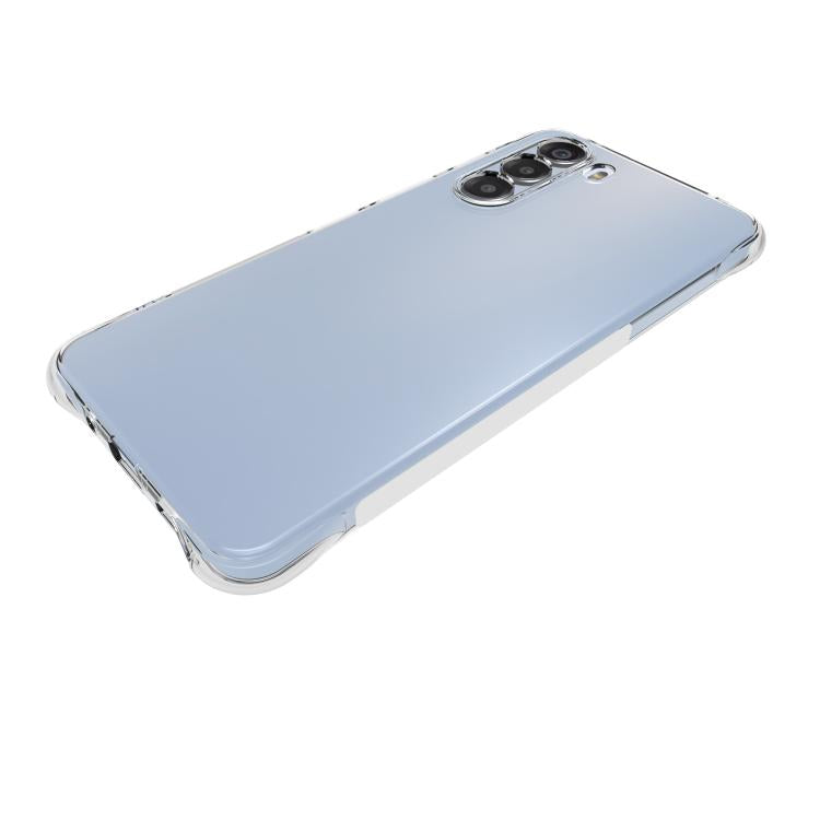 For ZTE nubia S 5G Shockproof Non-slip Thickening TPU Phone Case - Transparent