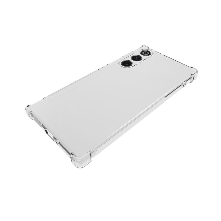 For ZTE nubia Red Magic 10 Air Shockproof Non-slip Thickening TPU Phone Case - Transparent
