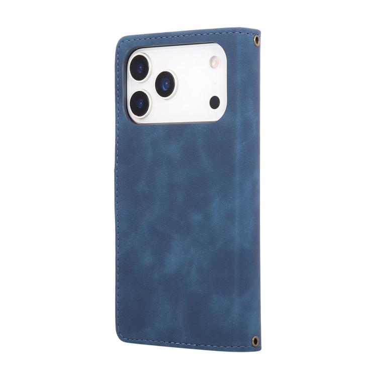 For iPhone 17 Pro Multifunctional Multi-Card Wallet Phone Leather Case