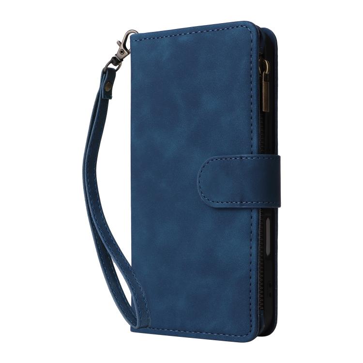 For iPhone 17 Multifunctional Multi-Card Wallet Phone Leather Case