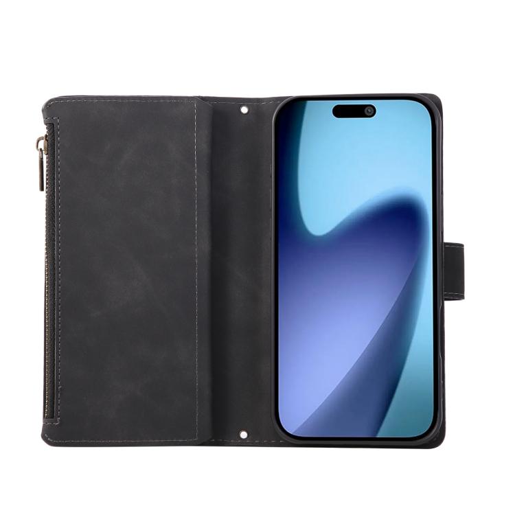 For iPhone Air Multifunctional Multi-Card Wallet Phone Leather Case
