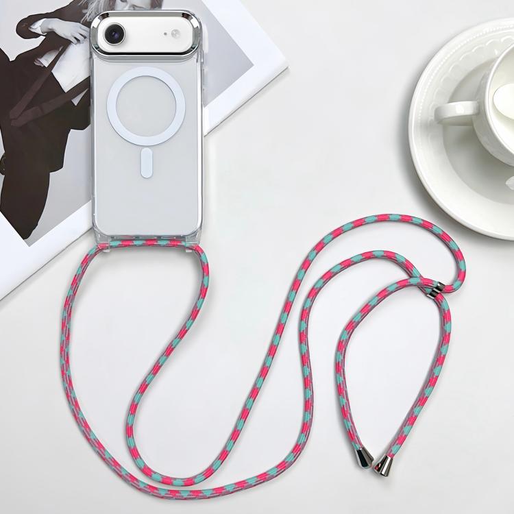 For iPhone Air MagSafe Magnetic PC + TPU Phone Case with Lanyard