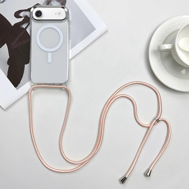 For iPhone Air MagSafe Magnetic PC + TPU Phone Case with Lanyard