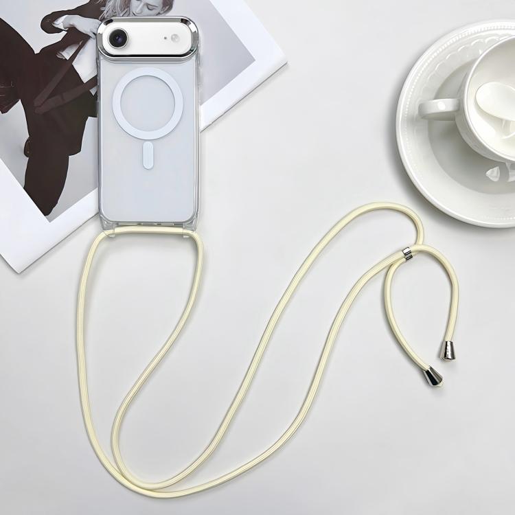 For iPhone Air MagSafe Magnetic PC + TPU Phone Case with Lanyard
