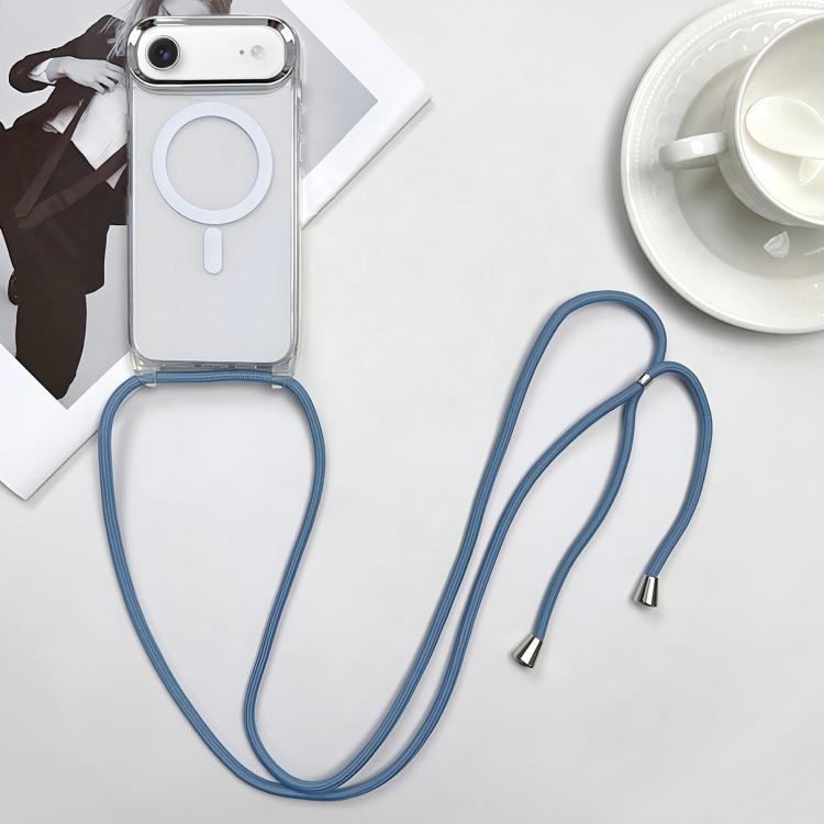 For iPhone Air MagSafe Magnetic PC + TPU Phone Case with Lanyard
