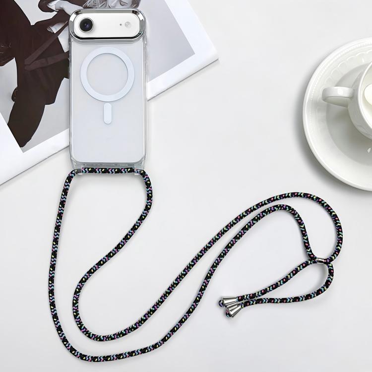 For iPhone Air MagSafe Magnetic PC + TPU Phone Case with Lanyard