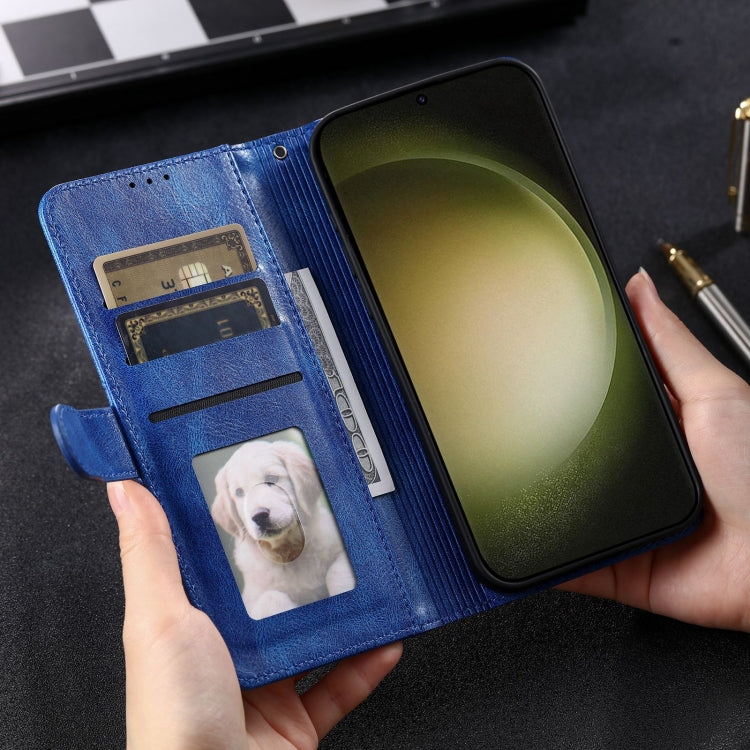 For Samsung Galaxy S24+ 5G Simple 6-Card Wallet Leather Phone Case