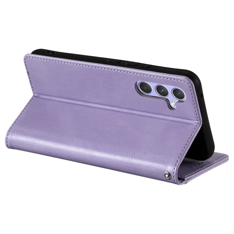 For Samsung Galaxy S24+ 5G Simple 6-Card Wallet Leather Phone Case