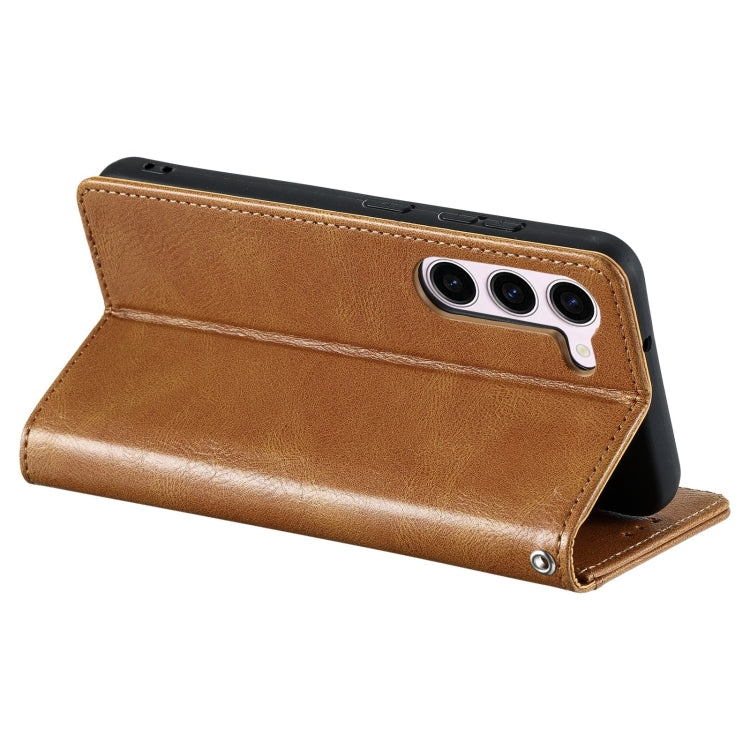 For Samsung Galaxy S23 5G Simple 6-Card Wallet Leather Phone Case