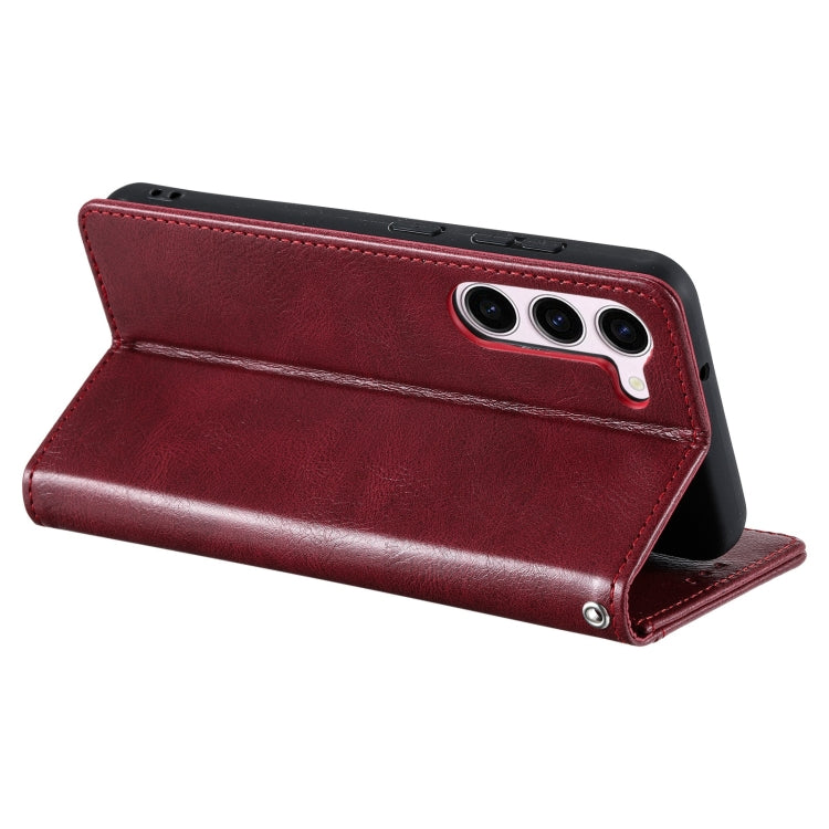For Samsung Galaxy S23 5G Simple 6-Card Wallet Leather Phone Case