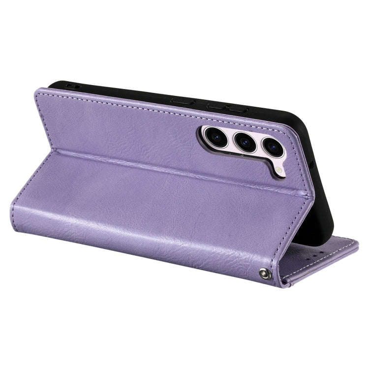 For Samsung Galaxy S23 5G Simple 6-Card Wallet Leather Phone Case