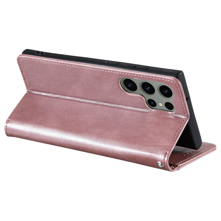 For Samsung Galaxy S23 Ultra 5G Simple 6-Card Wallet Leather Phone Case