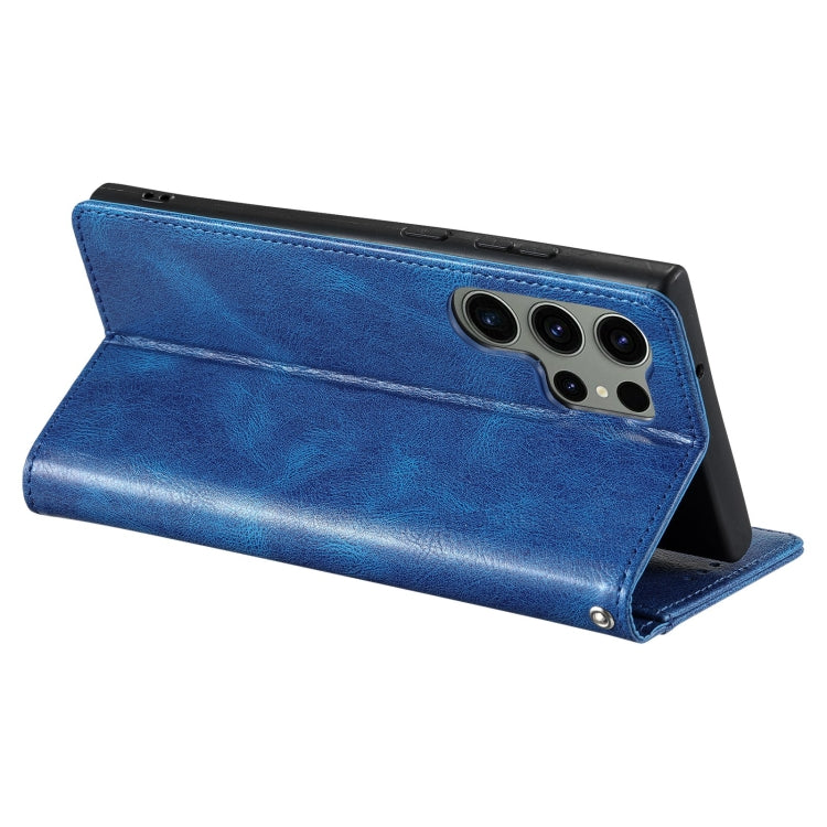 For Samsung Galaxy S23 Ultra 5G Simple 6-Card Wallet Leather Phone Case