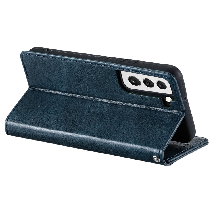 For Samsung Galaxy S22 5G Simple 6-Card Wallet Leather Phone Case