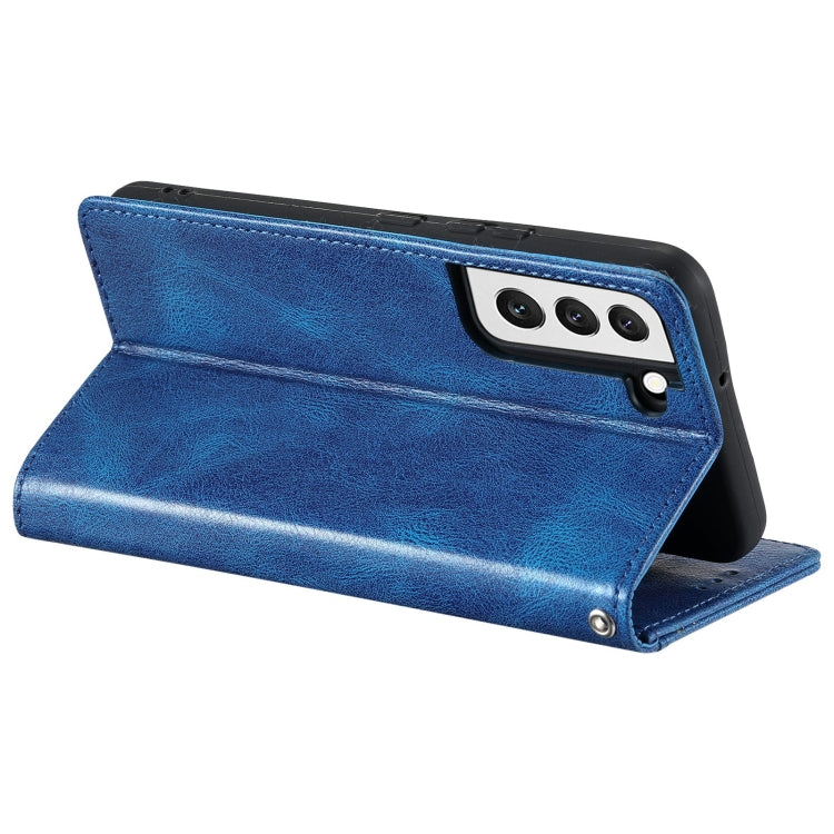 For Samsung Galaxy S22 5G Simple 6-Card Wallet Leather Phone Case