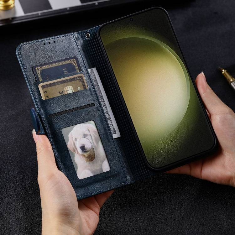 For Samsung Galaxy A05s Simple 6-Card Wallet Leather Phone Case