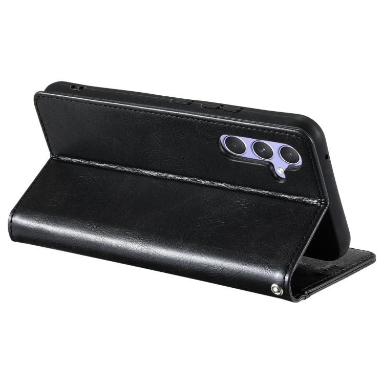 For Samsung Galaxy A34 5G Simple 6-Card Wallet Leather Phone Case