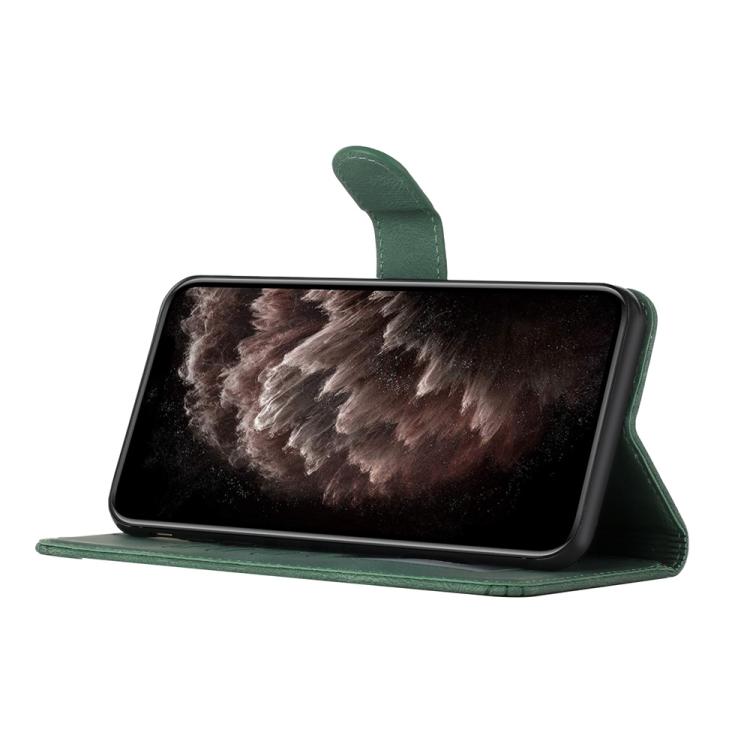 For ZTE Blade A35e 4G Cubic Skin Feel Flip Leather Phone Case