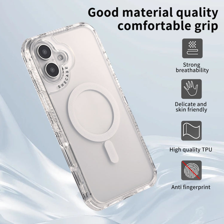 For iPhone 16 Plus Dreamland MagSafe Magnetic 3 in 1 TPU + PC Phone Case