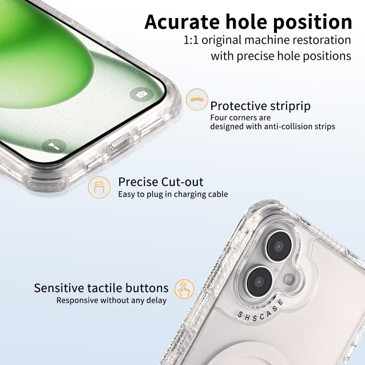 For iPhone 16 Plus Dreamland MagSafe Magnetic 3 in 1 TPU + PC Phone Case