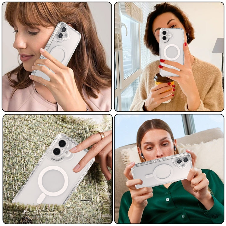 For iPhone 16 Plus Dreamland MagSafe Magnetic 3 in 1 TPU + PC Phone Case