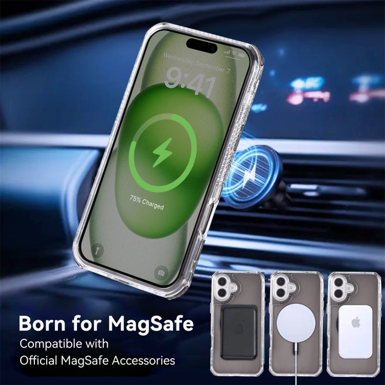 For iPhone 16 Plus Dreamland MagSafe Magnetic 3 in 1 TPU + PC Phone Case