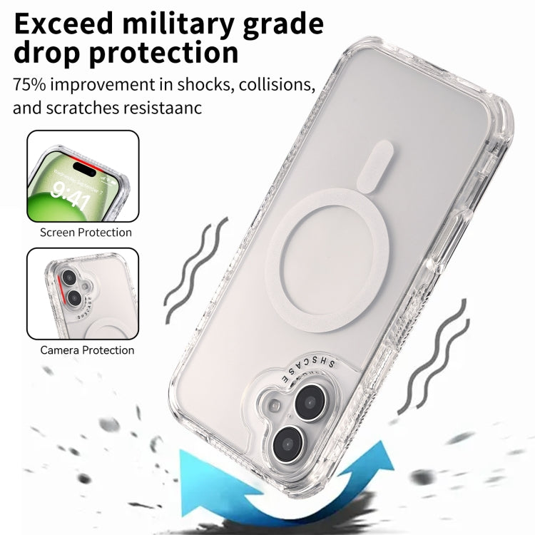 For iPhone 16 Dreamland MagSafe Magnetic 3 in 1 TPU + PC Phone Case