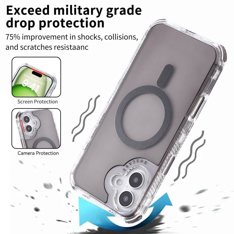 For iPhone 16 Dreamland MagSafe Magnetic 3 in 1 TPU + PC Phone Case