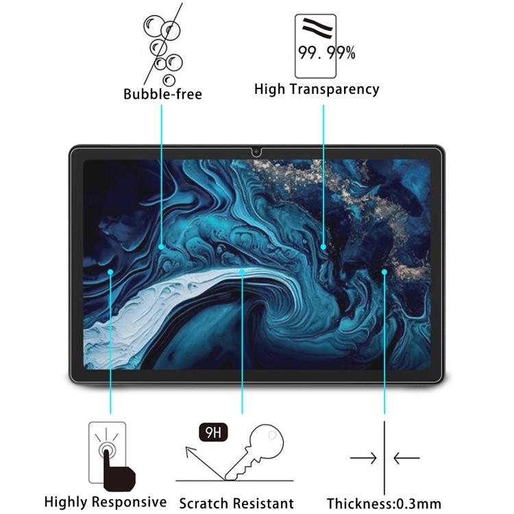 For DIGMA Pro Hit 16 10.4 25pcs 9H 0.3mm Explosion-proof Tempered Glass Film