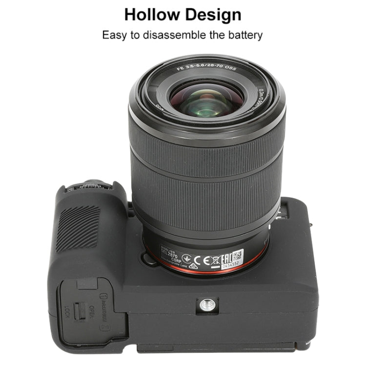 For Sony ILCE-7CM2 / A7C II / A7CR Glossy Soft Silicone Protective Case