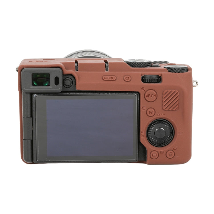 For Sony ILCE-7CM2 / A7C II / A7CR Glossy Soft Silicone Protective Case