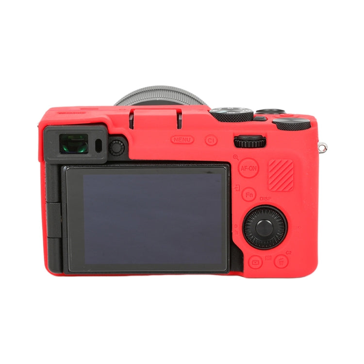 For Sony ILCE-7CM2 / A7C II / A7CR Glossy Soft Silicone Protective Case