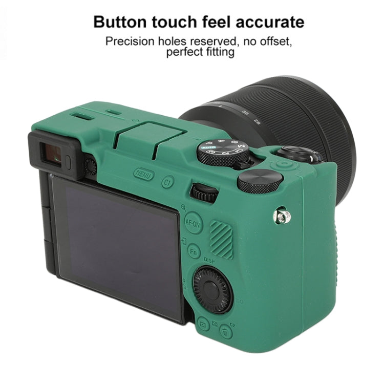 For Sony ILCE-7CM2 / A7C II / A7CR Glossy Soft Silicone Protective Case