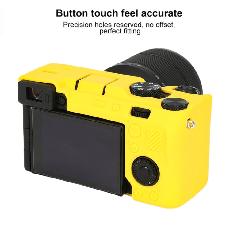 For Sony ILCE-7CM2 / A7C II / A7CR Glossy Soft Silicone Protective Case