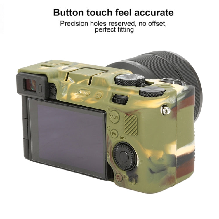For Sony ILCE-7CM2 / A7C II / A7CR Glossy Soft Silicone Protective Case