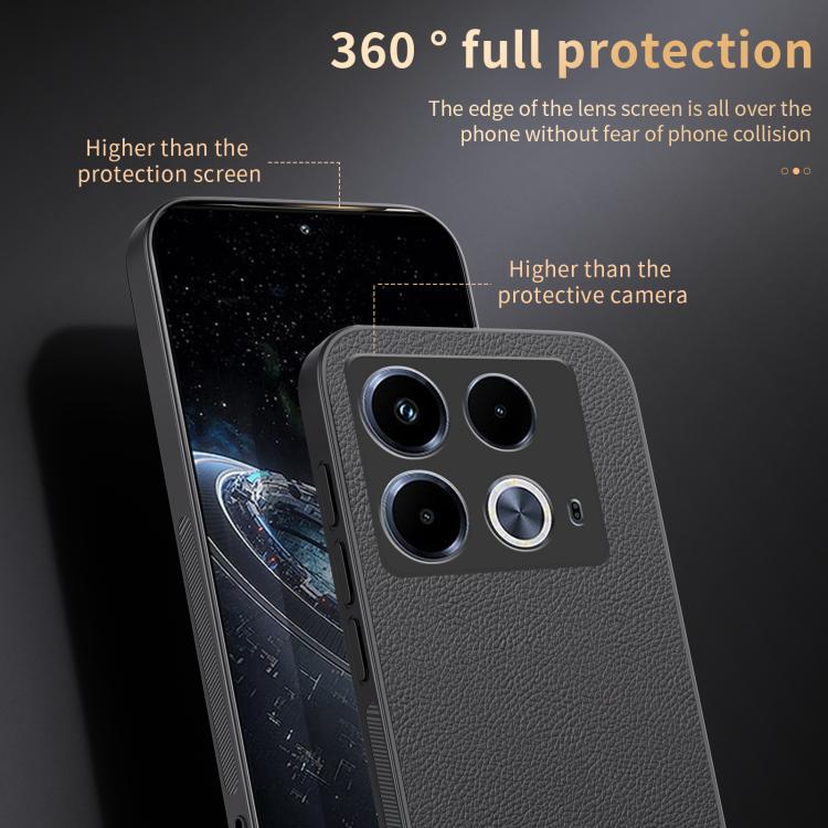 For Infinix Note 40 HUIYI Leather Magnetic Phone Case