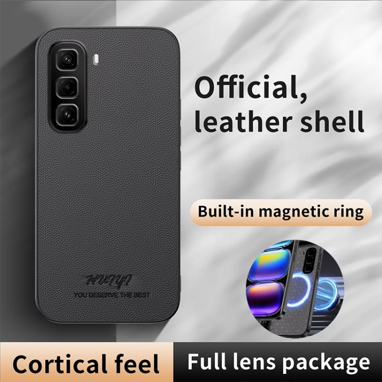 For Infinix Hot 50 Pro+ 4G HUIYI Leather Magnetic Phone Case